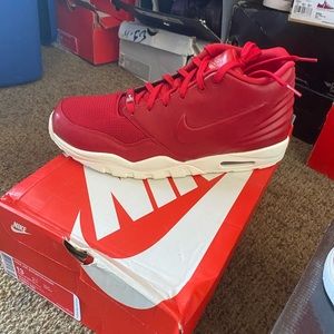 Size 13 high top red Nike